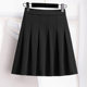 300jin [Jin is equal to 0.5 kg] Extraordinary women's skirt pleated skirt skirt skirt 200 fat mm plus velvet elastic high waist versatile
