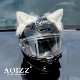 AOIZZ helmet decoration motorcycle ski helmet decoration ear personalized creative takeaway helmet decoration for men