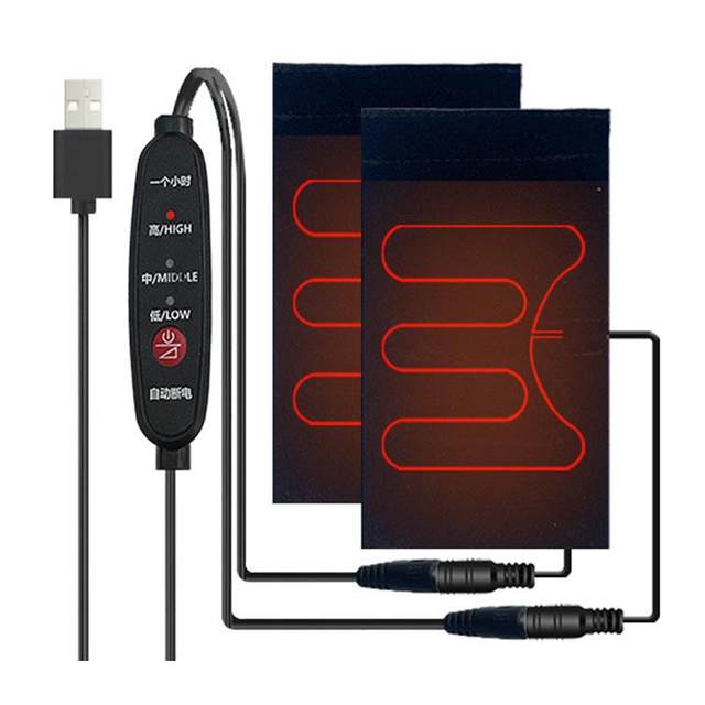 
USB electric heated handlebar riding heating and warmth scooter battery electric vehicle charging heated handlebar cover