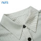 NUTS striped summer niche shirt women's mid-sleeved five-point sleeve top puff sleeve women's clothing 326011455B-399