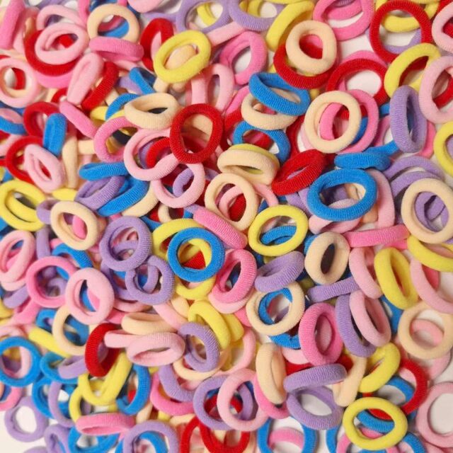 Children's rubber band does not hurt the hair, elastic and good hair tie, girl's hair tie, baby girl's hair rope, headband, hair accessories, little girl's headband