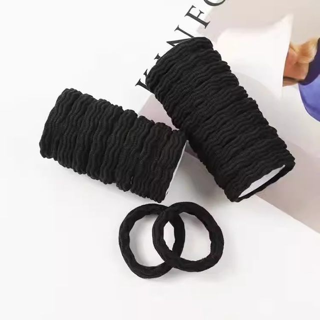 Seamless hair band, high elastic rubber band, thick hair rope for adults, thick hair rope for women, Korean simple hair rope accessories