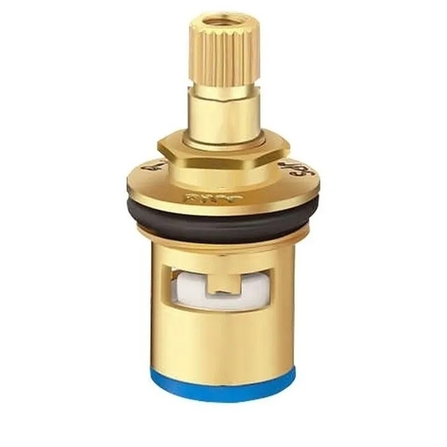Faucet valve core, fine copper, universal kitchen single hot and cold universal quick-opening faucet core, full copper replacement accessories