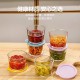 Glass sealed jar food-grade pickles special storage box refrigerator pickles refrigerated fresh-keeping jar small vegetable pickle jar