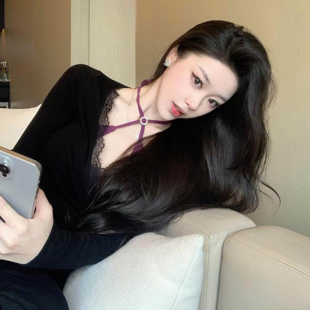 Mr. Du's heart-attacking rose* halter neck beautiful back camisole women's inner wear design sexy hot girl top