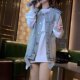 Hong Kong style retro old denim vest jacket for women 2025 spring new loose casual style vest horse clip exterior
