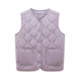 Snow Fly 2025 autumn new women's down vest vest versatile wear outside outdoor casual and fashionable round neck