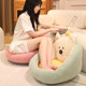 Cute futon floor thickened cushion on the floor lazy pouf Japanese tatami bedroom balcony bay window cushion