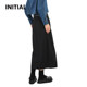 INITIAL25 spring and summer new A-line commuting slit straight pencil skirt for women 25SKTFLMXX140