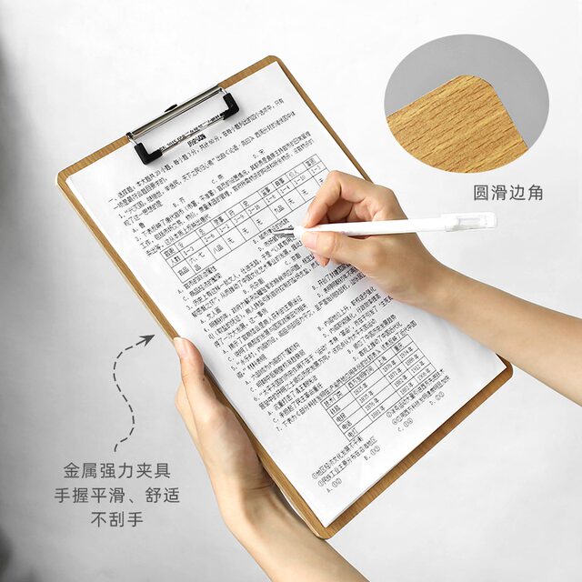 Wooden board clip writing board butterfly clip hook file butterfly clip ...