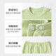 Baby autumn suit spring and autumn baby underwear pure cotton boys and girls pajamas children's autumn pants two-piece set Class A