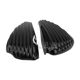 Suitable for Harley XL883 1200 X48 72 left and right side covers battery side covers protective cover side panels 04-21