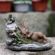 Garden grocery courtyard small decoration creative gardening decoration resin crafts outdoor decoration
