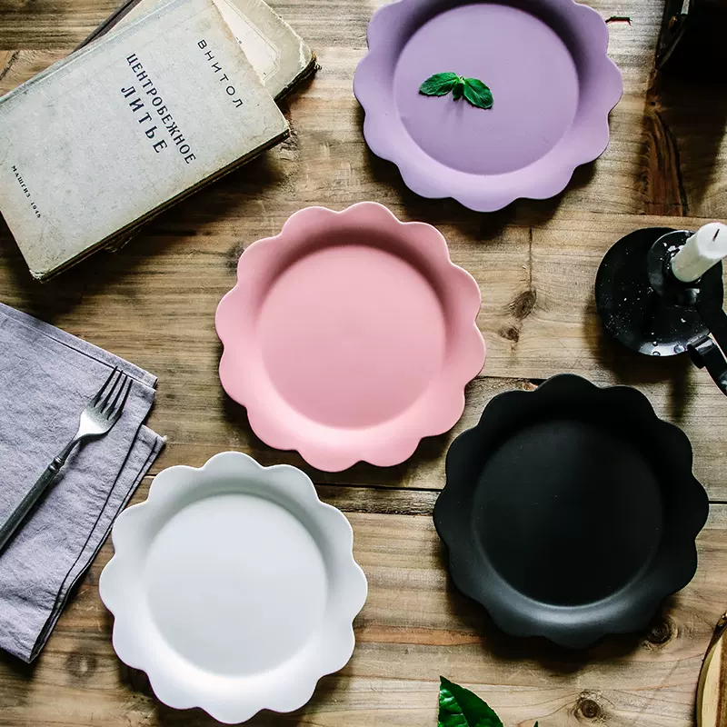 磨砂花型盘 新人首单立减十元 22年3月 淘宝海外