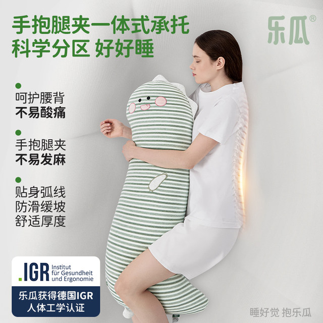 
Le Gua Dinosaur Sleeping Pillow Side Sleeping Leg Pillow Bed Special Girls Adult Winter Warm Long Pillow