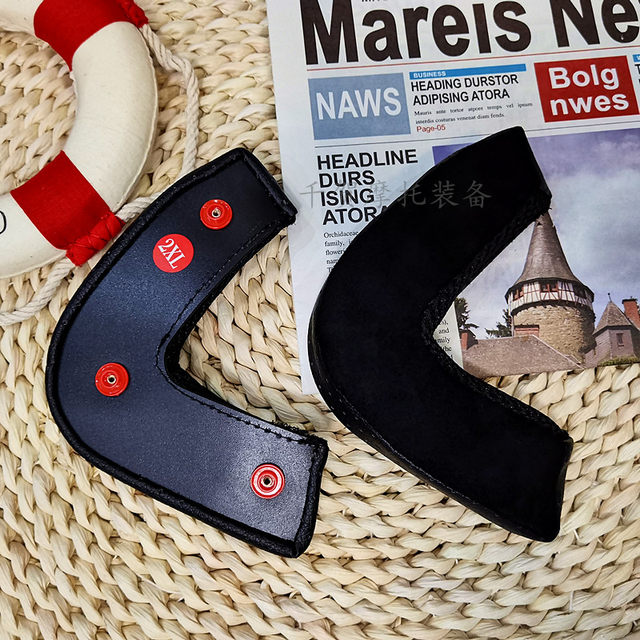 Retro helmet lining, original removable ear protection interior, three-button half helmet, can be modified and renovated to other interiors