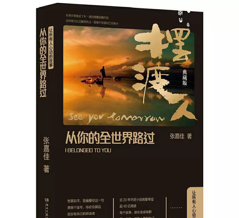 摆渡人张嘉佳 新人首单立减十元 22年3月 淘宝海外
