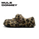 Donkey Donkey Plush Fur Shoes Women's Winter Warm Velcro Cotton Shoes Lambswool Bags and Birkenstock Shoes