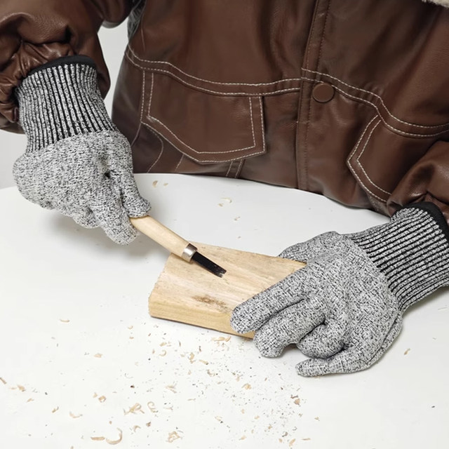 Children's special anti-cut gloves, kindergarten children's anti-slip tug-of-war, gardening students' protection, anti-prick outdoor