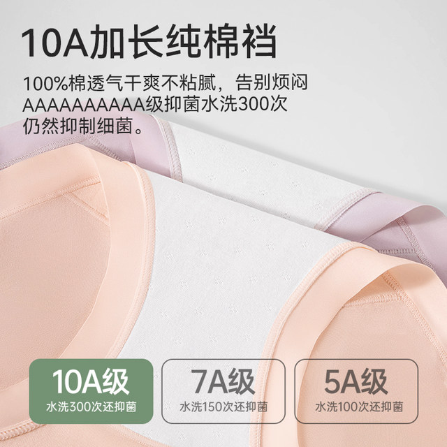 Cat man modal pregnant women underwear for women with high waist abdomen support cotton 10A grade antibacterial crotch special for early, middle and late stages of pregnancy
