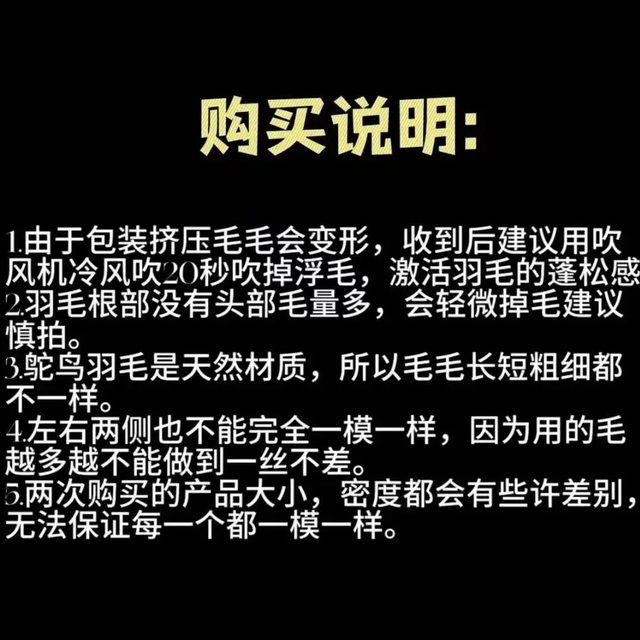 
Ins style super fairy internet celebrity feather clip bangs clip ostrich temperament high-end clip hair clip 7cm grab clip