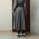 Vero Moda skirt 2025 spring new style slim pleated skirt with wool pleated skirt college style 325116025