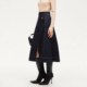 Vero Moda skirt 24 autumn new high-waisted A-line washed slim denim skirt fashion 324337031