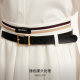 Vero Moda skirt 2025 summer new contrasting color waist-head pleated skirt 325216040