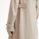 Vero Moda Trench Coat 2025 Summer New Cropped Sleeve Windshield Dropping Long Trench Coat Elegant 325121002