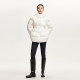 Vero Moda down jacket female 2024 autumn new pump rope folds checkered texture fabric 90 white duck down