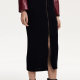 Couture Made Halway Skirt 24 Autumn New Pighting Double Slim Skatles Elegant 32431J005