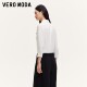 Vero Moda Shirt 24 Fall New Removable Chain Ribbon Cropped Sleeve Shirt Commuter 324331031