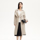 Vero Moda Trench Coat 2025 Summer New Cropped Sleeve Windshield Dropping Long Trench Coat Elegant 325121002