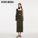 V District Ayama Vero Moda Dress 25 Spring and Summer Casual Street Style Removable Strap Zipper Pocket Fashion
