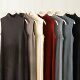 Elegant knitted half-high neck sleeveless dress for women 2025 summer new style literary casual slim temperament vest skirt