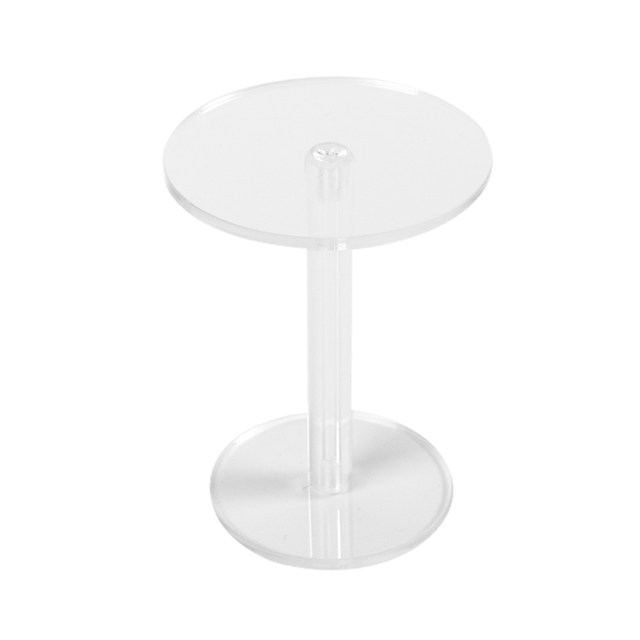 Round acrylic multi-layer figure base transparent display stand live decorative product small ornament bracket display stand