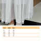 2024 early spring new style and sweet white lace skirt with big sway A-line skirt for women long cake skirt