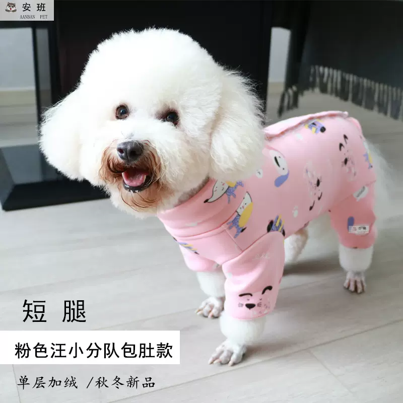 安班宠物服泰迪比熊雪纳瑞猫咪中小型犬短