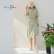 UnBleu national style dress for women in summer new Chinese style new Chinese style women's design skirt