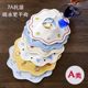Slobber napkin baby bib pure cotton class A waterproof bib male newborn baby anti-spitting slobber scarf