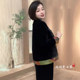 New winter mother's clothing velvet retro short buckle cotton clothing for middle-aged and elderly people thickened and warm Tang suit cotton-padded jacket