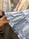 French sweet cake skirt white high waist lace-up skirt ruffled fluffy skirt A-line short skirt umbrella skirt skirt skirt