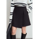 AMII2024 Winter new model commuting and versatile asymmetry with film grinding half -body skirt female small A -line skirt

