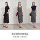 Amii2025 summer new high-zhisensor commuting style elegant rear slit straight skirt skirt women's midi skirt