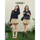 Wide color khaki skirt pants loose casual pants for women 2025 spring and summer new autumn small person high waist shorts