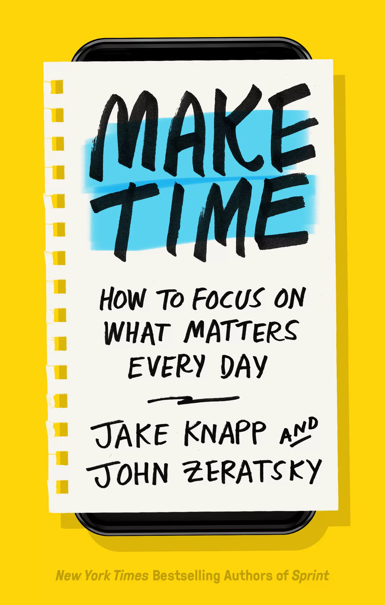 英文原版挤出时间sprint 设计冲刺作者jake Knapp John Zeratsky 谷歌风投make Time How To Focus On What Matters Every Day