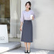 Small suit skirt for women 2025 new high-waist commuting professional temperament work a line mid-length straight tube
