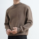SHIJOIN original FUNDAJOIN half turtle neck knitted solid color sweater autumn and winter loose inner long sleeves 200115