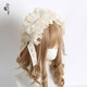 Give back a slight flaw lolita French elegance to generate color hair band lo mother sweet soft girl hair jewelry lace headdress
