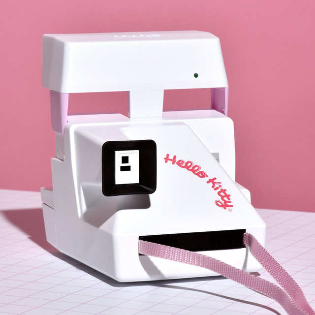 National Bank Warranty Sanrio Polaroid Hello Kitty Strawberry Sweetheart 600 Camera Gift